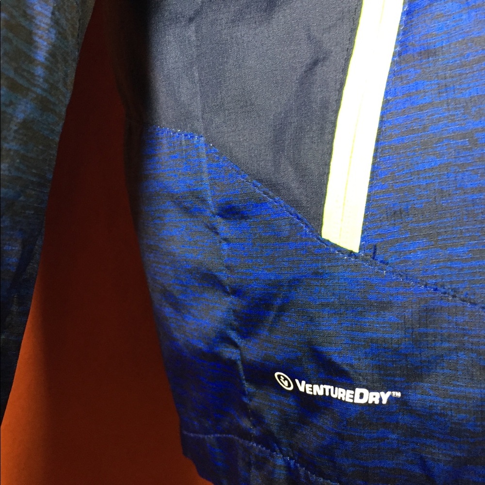 Champion Waterproof Juniors Jacket,Navy&Black12-14 - Picture 7 of 8